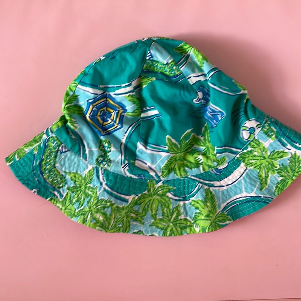 Lilly Pulitzer Reversible kids beach hat
